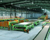 No Paper faced gypsum board production line